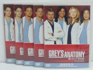 Grey’s Anatomy. Stagione 4 Completa. (Episodi 1-17) (5 DVD) Versione da edicola. DVD in Italiano