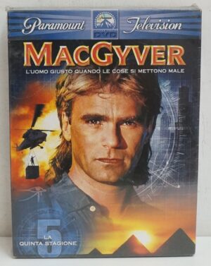 MacGyver - Stagione 5 Completa (Episodi 1-21) (6 DVD) con Slipcase - DVD in Italiano