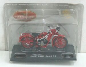 Moto Guzzi Sport 14. Modellino Moto Scala 1:24 Die Cast. Versione da edicola. Hachette