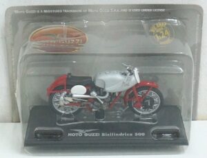 Moto Guzzi Bicilindrica 500. Modellino Moto Scala 1:24 Die Cast. Versione da edicola. Hachette