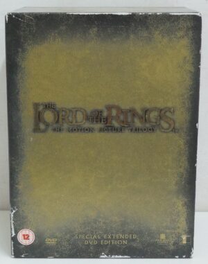 The Lord of the Rings. Trilogy. Special Extended Edition (12 DVD) con Cofanetto. Edizione Regno Unito PAL Regione 2, Lingua Inglese