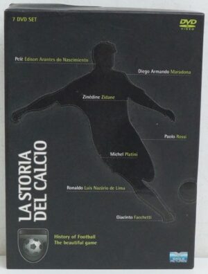 La storia del calcio. Cofanetto con 7 DVD Set. DVD in Italiano