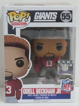 Funko Pop! Football NFL: Odell Beckham Jr. Giants n. 55. Action Figure cm 10. Funko