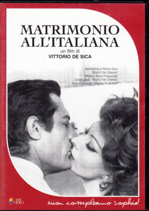 Matrimonio All'Italiana DVD in Italiano