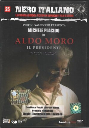 Aldo Moro il Presidente (Michele Placido). Parte Prima. Versione da edicola. DVD in Italiano