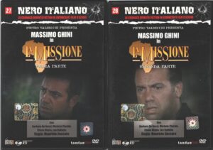 La Missione (Massimo Ghini) Parte Prima e Seconda (2 DVD) (Episodi 1-2) Nero Italiano (vol. 27-28) - Versione da edicola - DVD in Italiano