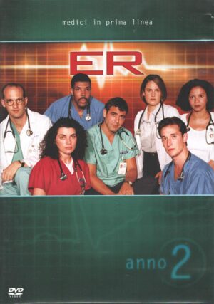 ER Medici In Prima Linea Anno 2 - Stagione 2 Completa (Box 4 DVD) (Episodi 1-22) DVD in Italiano
