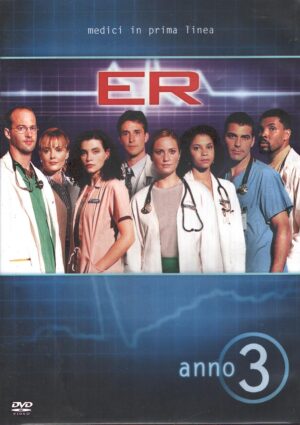 ER Medici in Prima Linea Anno 3 - Stagione 3 Completa (Box 4 DVD) (Episodi 1-22) DVD in Italiano