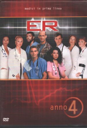 ER Medici in Prima Linea Anno 4 - Stagione 4 Completa (Box 3 DVD) (Episodi 1-22) DVD in Italiano