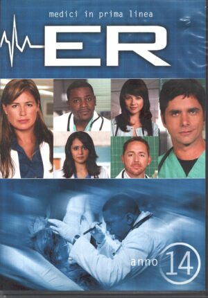 E.R. Medici in Prima Linea Anno 14. Stagione 14 Completa. (Episodi 1-19) (6 DVD). DVD in Italiano