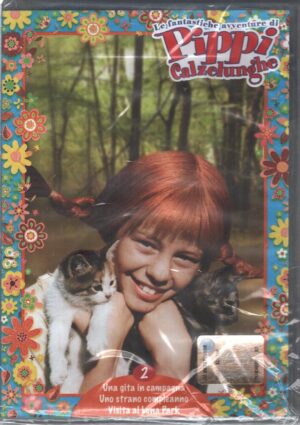 Le fantastiche avventure di Pippi Calzelunghe vol. 2 (Episodi 4-6). Versione da edicola. DVD in Italiano