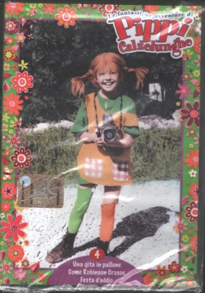 Le fantastiche avventure di Pippi Calzelunghe vol. 4 (Episodi 10-12). Versione da edicola. DVD in Italiano