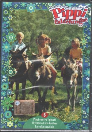 Le fantastiche avventure di Pippi Calzelunghe vol. 6 (Episodi 16-18). Versione da edicola. DVD in Italiano