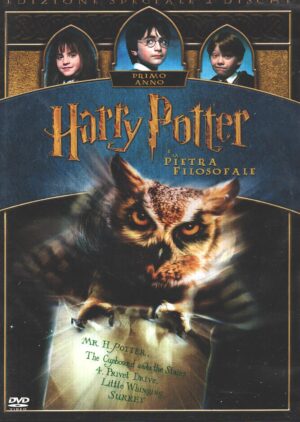 Harry Potter e la pietra filosofale. Edizione Speciale (2 DVD). DVD in Italiano
