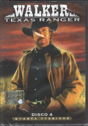 Walker Texas Ranger - Stagione 4, disco 4 (Episodi 4) - Versione da edicola - DVD in Italiano