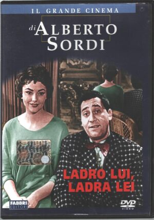 Ladro lui ladra lei. Il Grande cinema di Alberto Sordi. Versione da edicola. DVD in Italiano