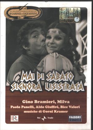 Mai di sabato signora Lisistrata (Gino Bramieri) - DVD La Grande Commedia Musicale di Garinei e Giovannini - Versione da edicola - DVD in Italiano