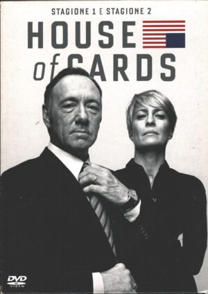 House of Cards - Stagione 1 e 2 Complete (Episodi 1-26) (8 DVD) con Cofanetto - DVD in Italiano