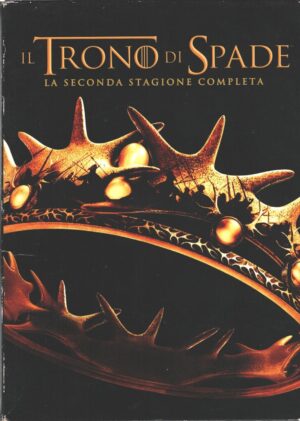 Il trono di Spade - Stagione 2 Completa (Episodi 1-10) (5 DVD) con Cofanetto - DVD in Italiano – Game of thrones
