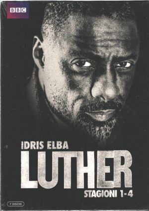 Luther. Stagioni 1-4 Complete (Episodi 1-16) (7 DVD) Con Cofanetto. DVD in Italiano.