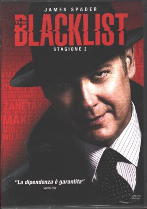 The Blacklist. Stagione 2 Completa. (Episodi 1-22) (5 DVD). DVD in Italiano ed.