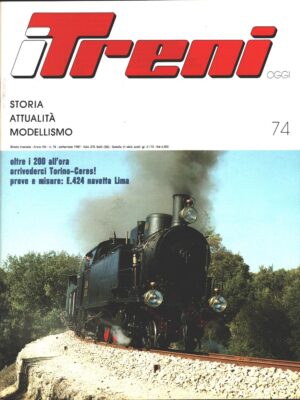 Rivista I Treni anno VIII n. 74 - Settembre 1987