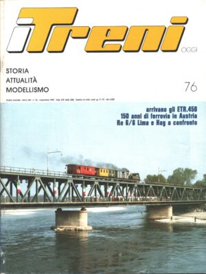Rivista I Treni anno VIII n. 76 - Novembre 1987