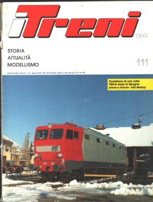 Rivista I Treni anno XII n. 111 - Gennaio 1991