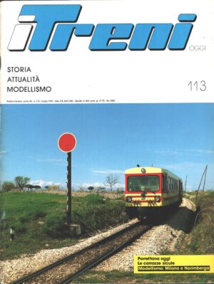 Rivista I Treni anno XII n. 113 - Marzo 1991
