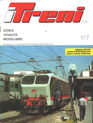 Rivista I Treni anno XII n. 117 - Luglio Agosto 1991