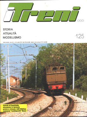 Rivista I Treni anno XIII n. 125 - Aprile 1992