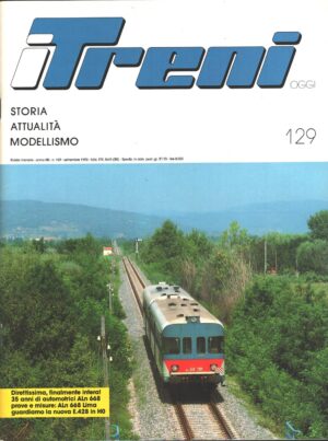 Rivista I Treni anno XIII n. 129 - Settembre 1992