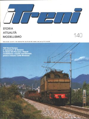 Rivista I Treni anno XIV n. 140 - Settembre 1993
