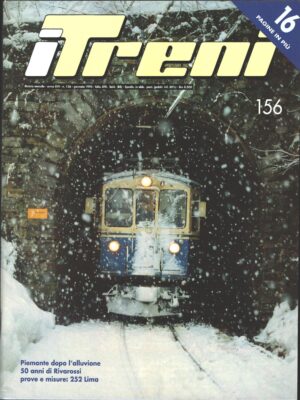 Rivista I Treni anno XVI n. 156 - Gennaio 1995