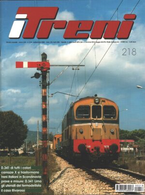 Rivista I Treni anno XXI n. 218 - Settembre 2000