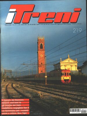 Rivista I Treni anno XXI n. 219 - Ottobre 2000