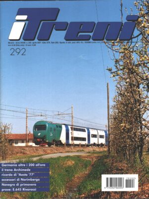 Rivista I Treni anno XXVIII n. 292 - Aprile 2007