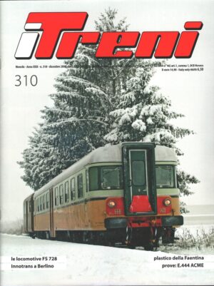 Rivista I Treni anno XXIX v. 310 - Dicembre 2008