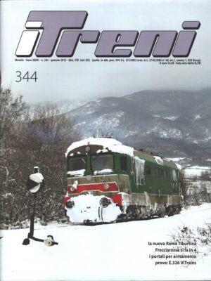 Rivista I Treni anno XXXIII n. 344 - Gennaio 2012
