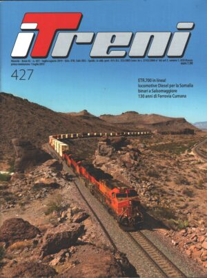 Rivista I Treni anno XL n. 427 - Luglio Agosto 2019