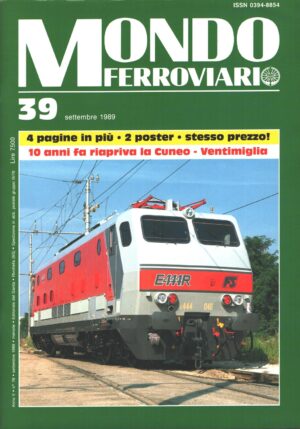 Rivista Mondo Ferroviario n. 39 - Settembre 1989