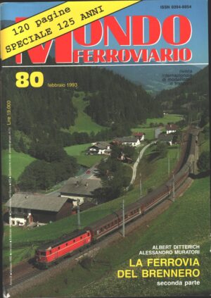 Rivista Mondo Ferroviario n. 80 - Febbraio 1993