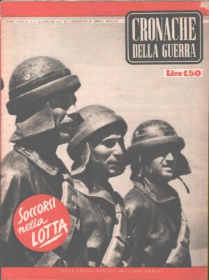 Rivista Cronache della Guerra anno IV n. 4 del 24 Gennaio 1942 ed. Tumminelli