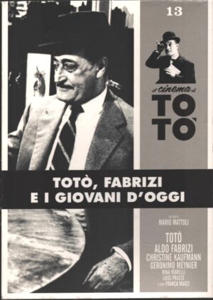 Totò Fabrizi e i giovani d'oggi - DVD Il Cinema di Totò (vol. 13) con Slipcase - Versione da edicola - DVD in Italiano