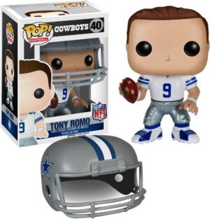 Funko Pop! Football NFL: Tony Romo. Cowboys n. 40. Action Figure cm 10. Funko