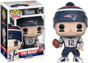 Funko Pop! Football NFL: Tom Brady. Patriots n. 59. Action Figure cm 10. Funko