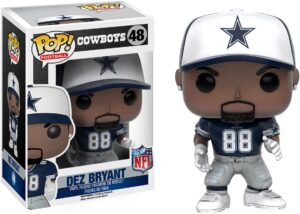 Funko Pop! Football NFL: Dez Bryant. Cowboys n. 48. Action Figure cm 10. Funko