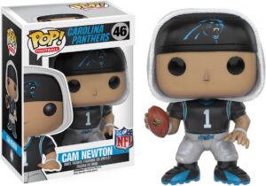 Funko Pop! Football NFL: Cam Newton. Carolina Panthers n. 46. Action Figure cm 10. Funko
