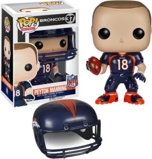 Funko Pop! Football NFL: Peyton Manning. Broncos Denver n. 37. Action Figure cm 10. Funko