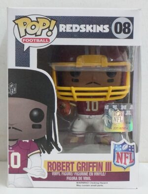 Funko Pop! Football NFL: Robert Griffin III. Redskins n. 8. Action Figure cm 10. Funko